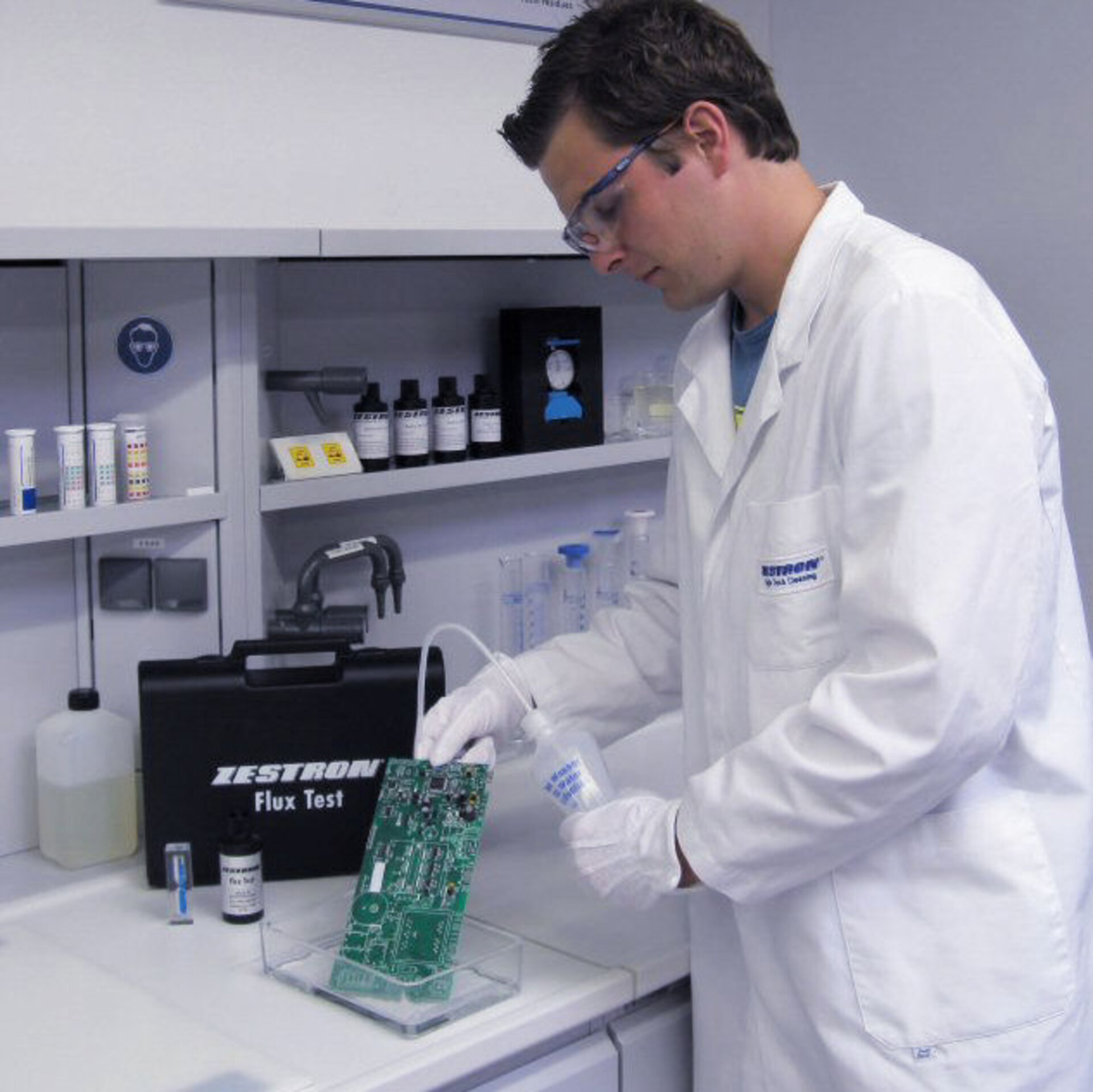 Flux Residues in Electronic Manufacturing