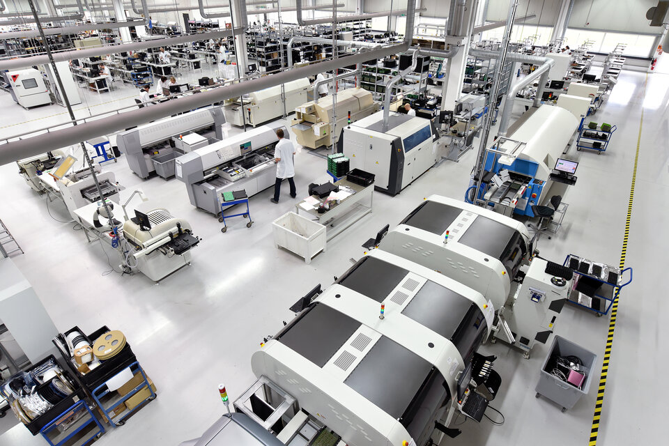 Elektronikproduktionshalle