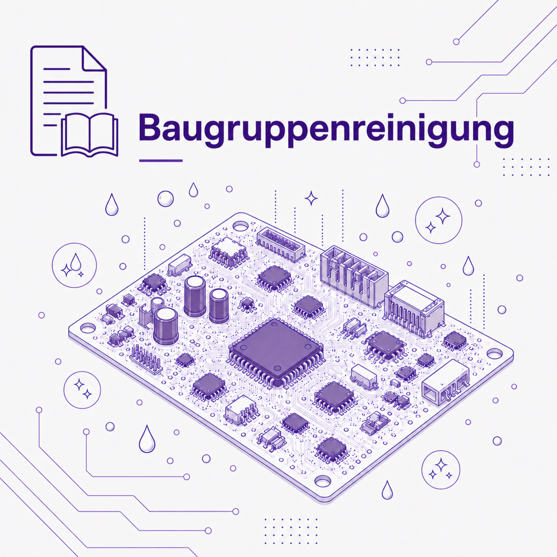 kostenlose Whitepaper Thema Baugruppenreinigung / SMT-Leiterplatten