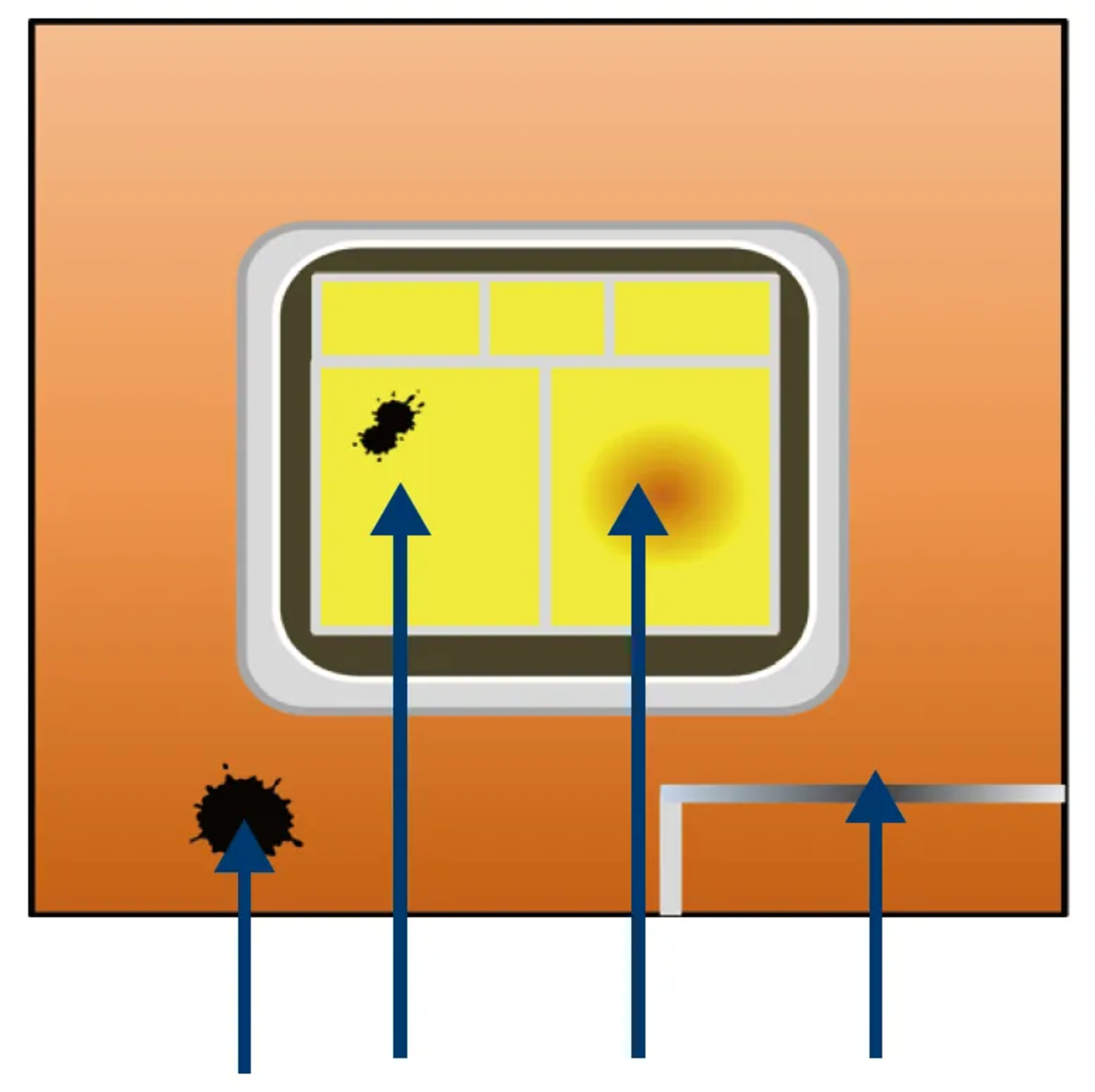 シンター接合後のデバイス表面には、主に有機物残渣・金属酸化物（銅酸化物）・イオン残渣といったコンタミネーションが残留する
