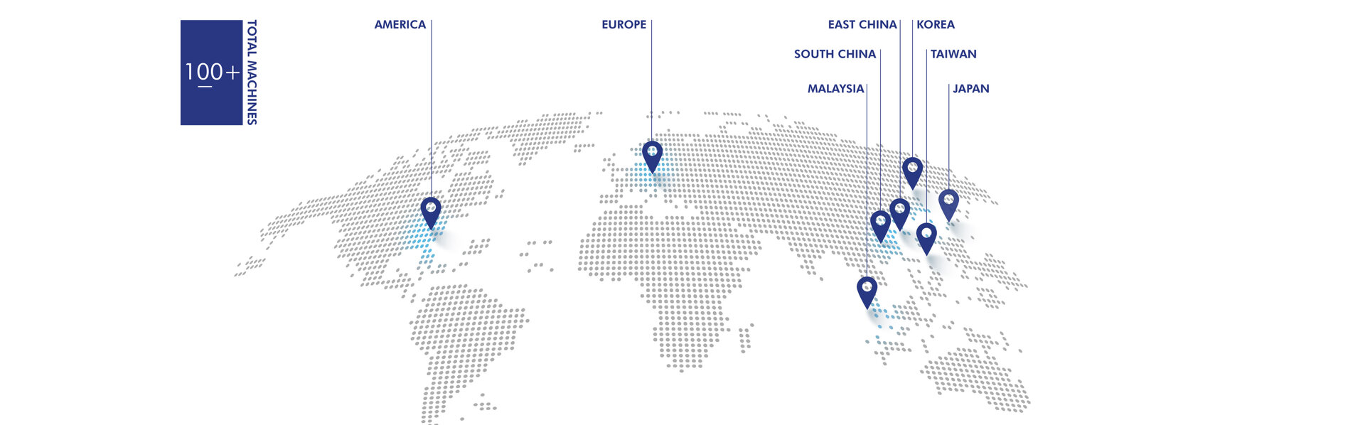 world map showing zestron locations 