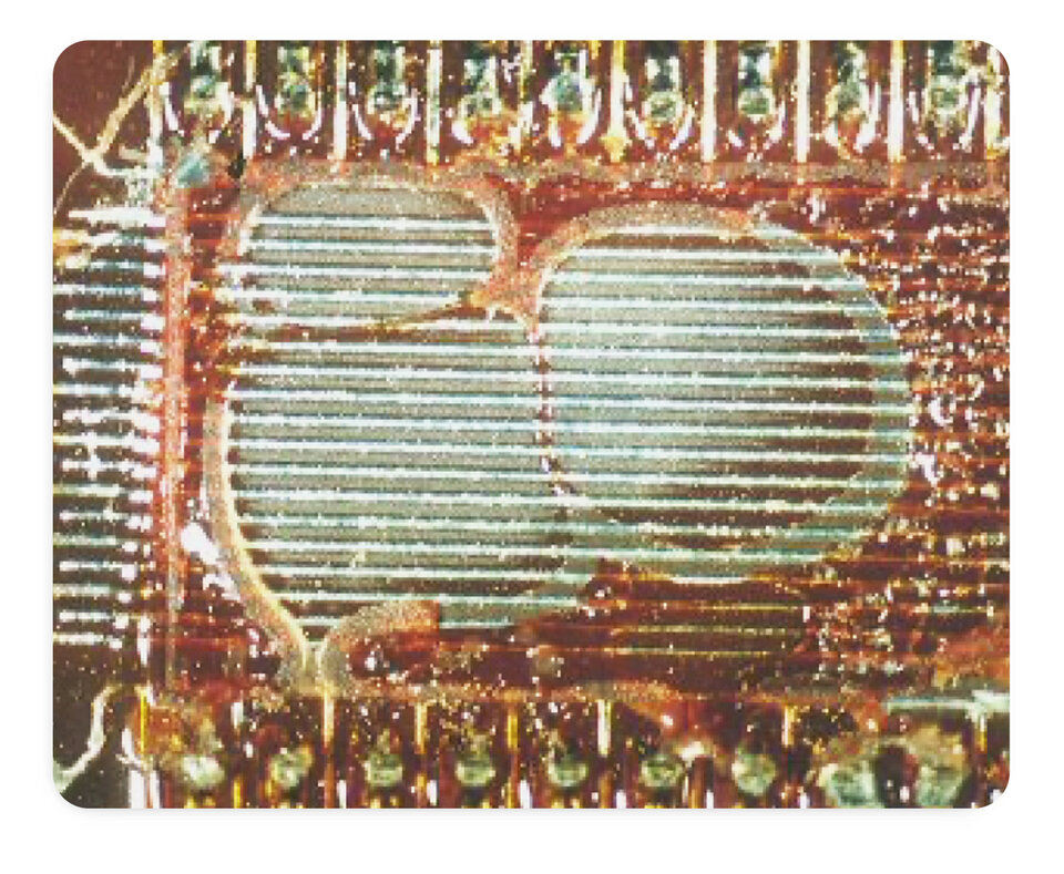 conformal coating on pcb showing failure during the process