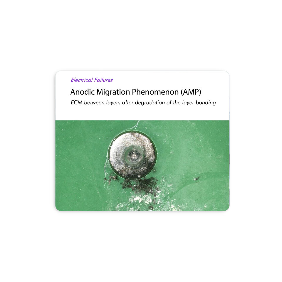 failure of Anodic Migration Phenomenon (AMP)