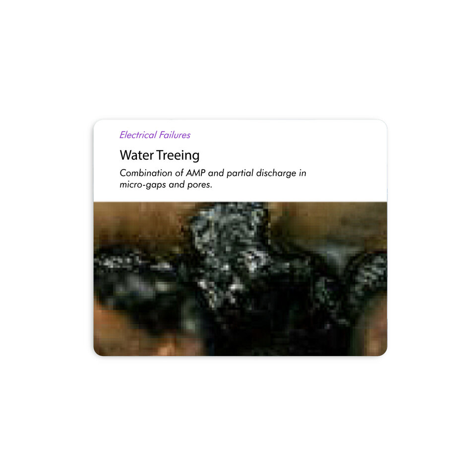 water treeing failure found on pcb 