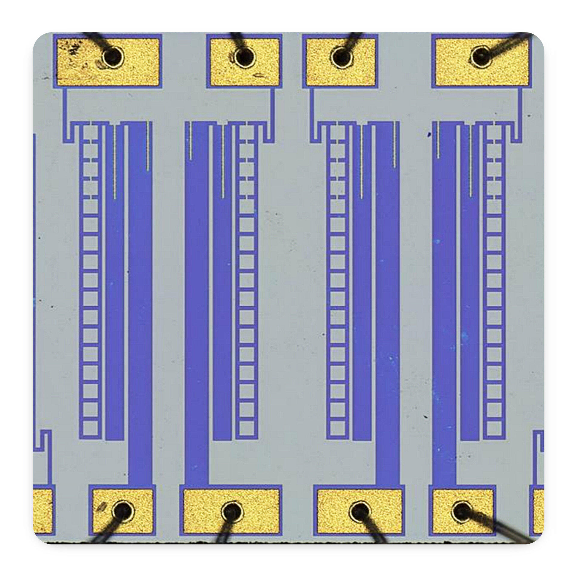 closeup of Component First Level Contamination, Warpage, Metallurgy