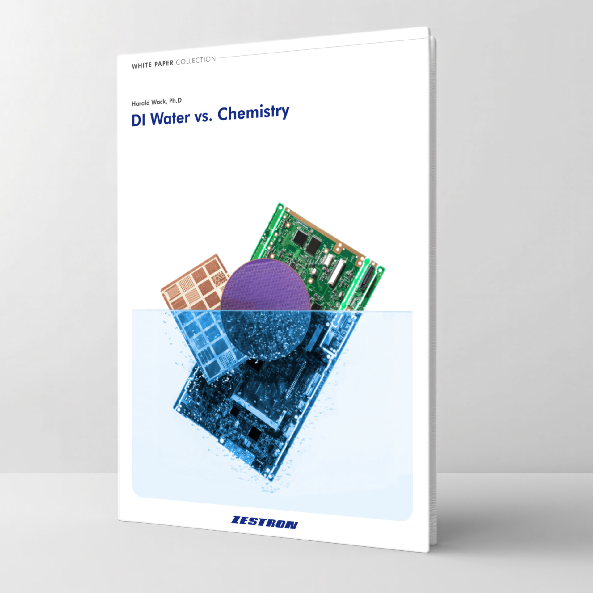 pcb and wafer dipping into chemistry tank