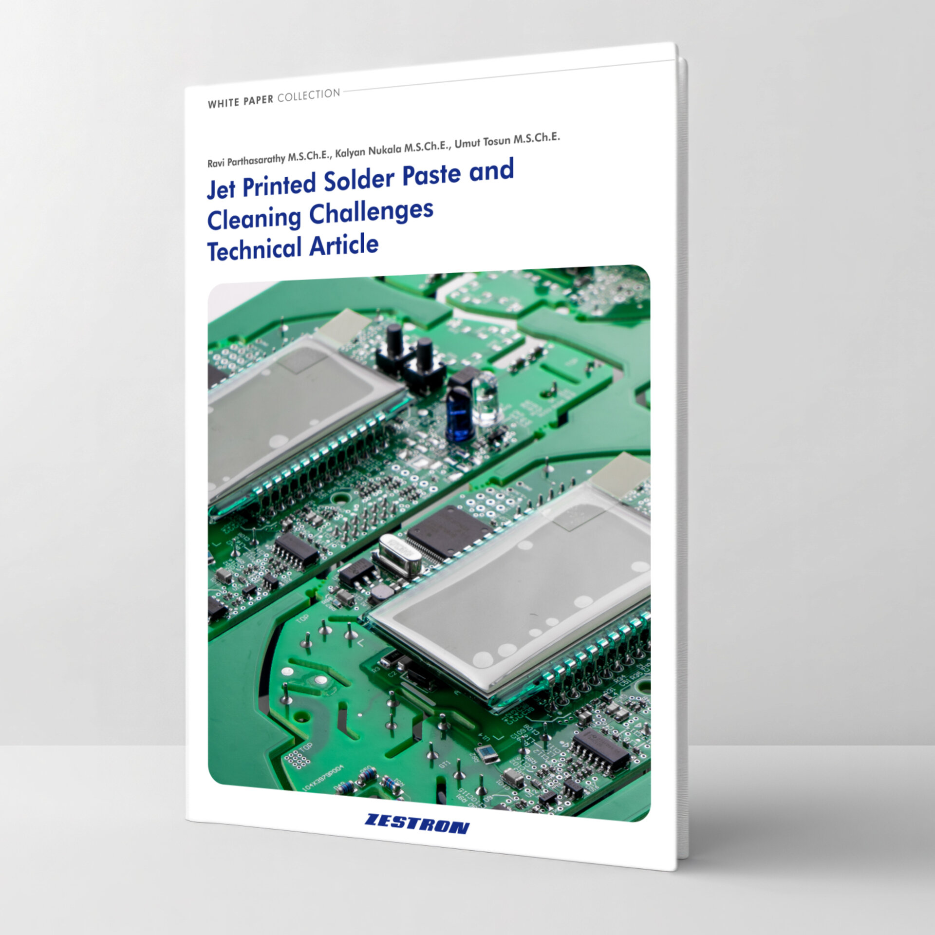 conformal coating layer on circuit board closeup 