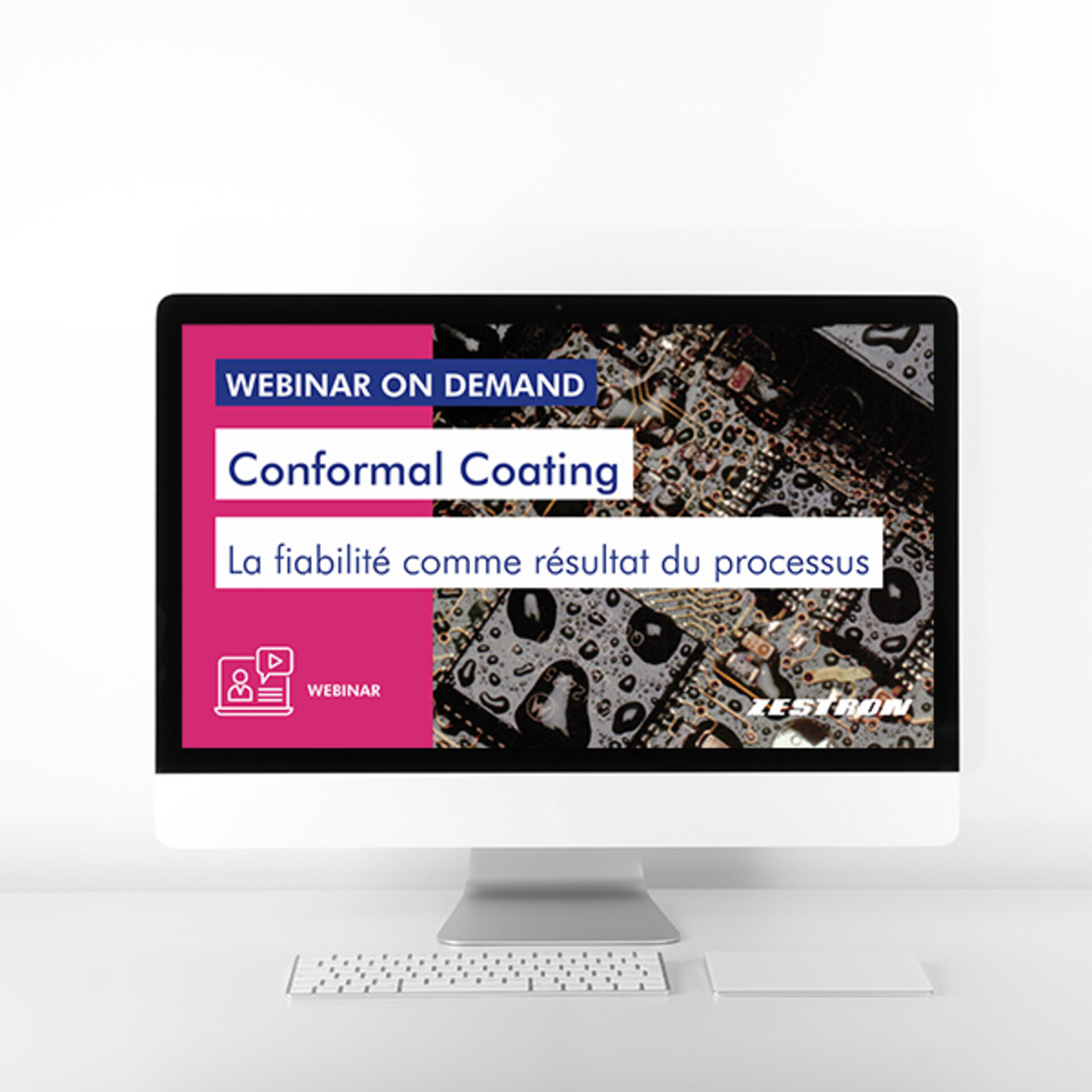 Imagé Webinaire sujet conformal coating - la fiabilité comme résultat du precessus