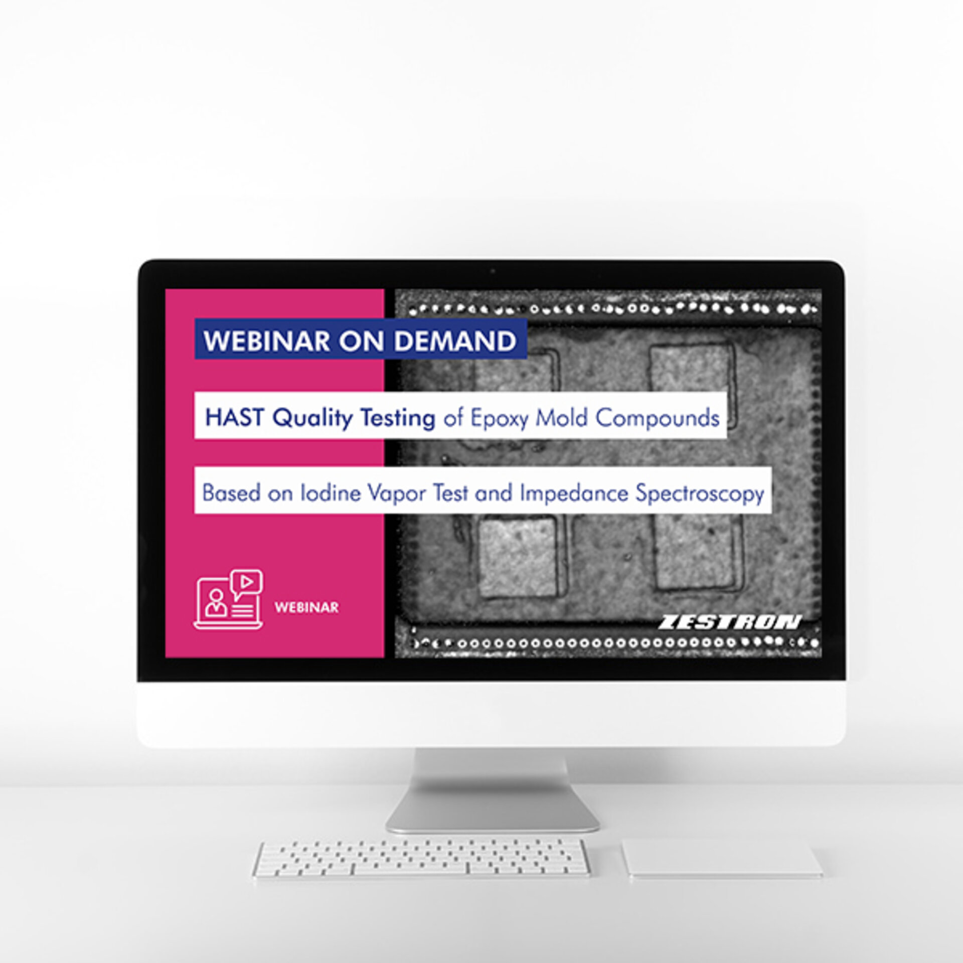 Image Webinar on Demand Topic HAST Quality Testing of Epoxy Mold Compounds