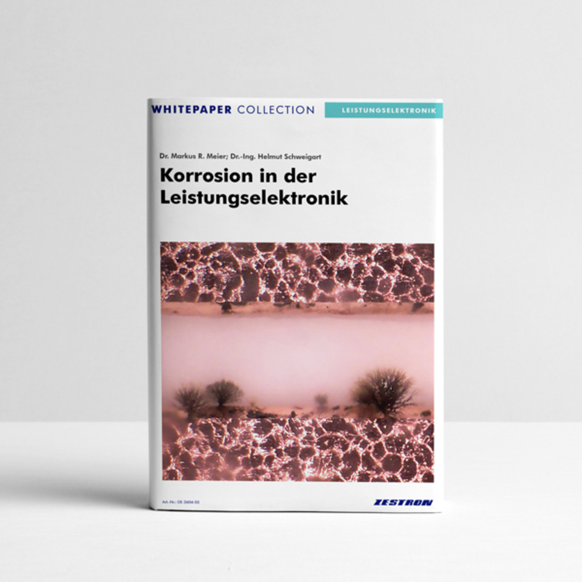 Cover von Whitepaper: Korrosion in der Leistungselektronik